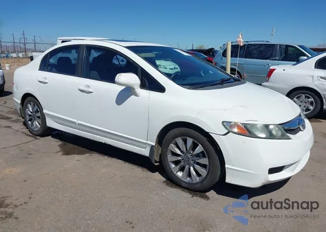 2009 Honda Civic Ex z USA, uszkodzony, nr VIN 19XFA16869E008599